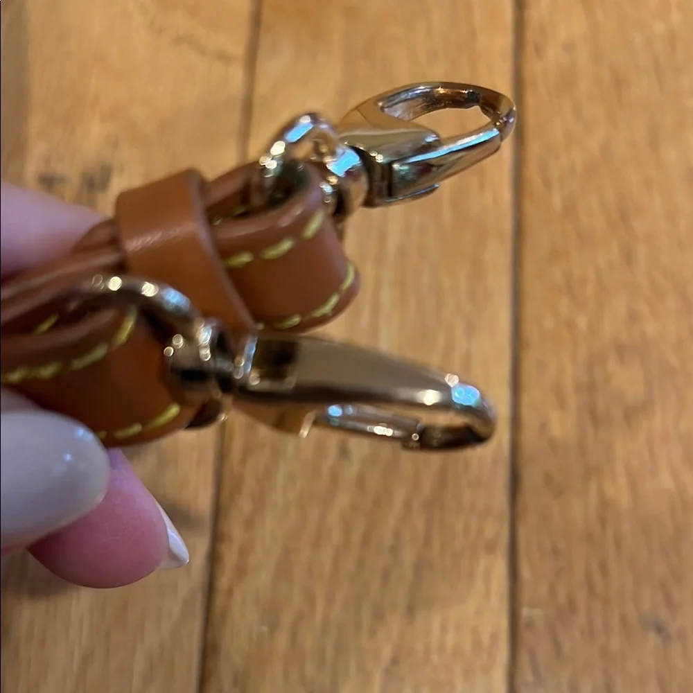 Brown Crossbody Bag replacement Strap Vachetta leather 41-47” - Picture 4 of 5